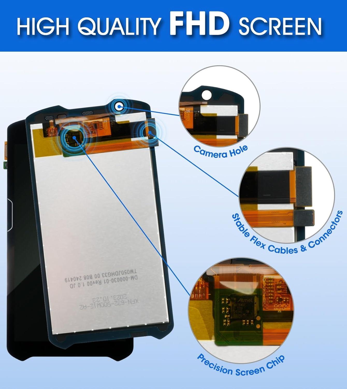 Zebra TC52 - LCD Screen With Touch Digitizer